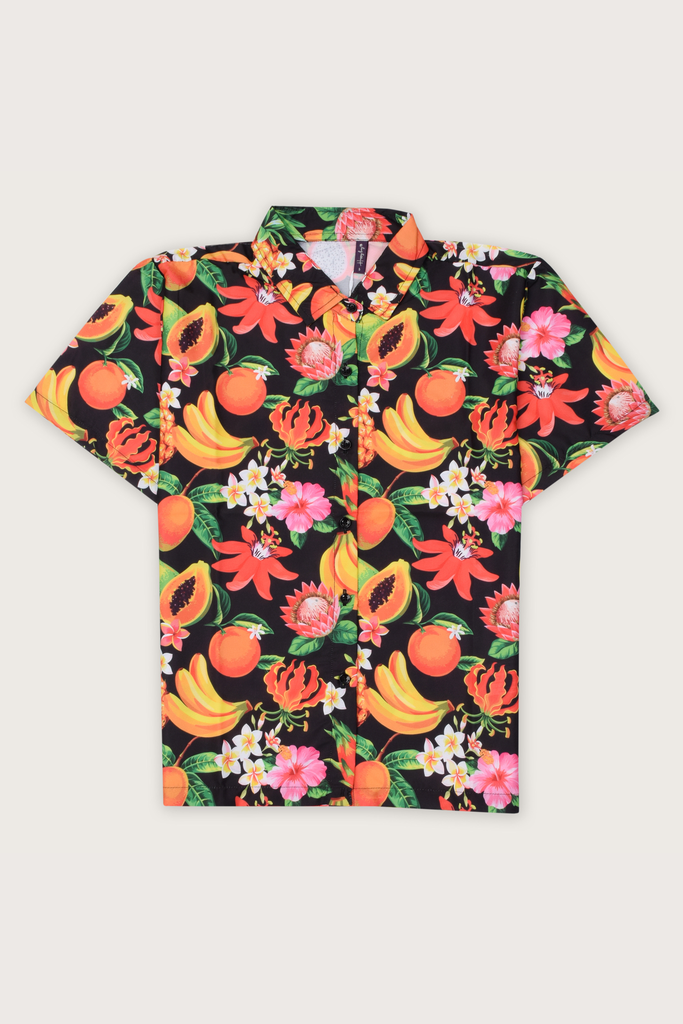 Don't Give a Fig Hawaiian Shirt- Women