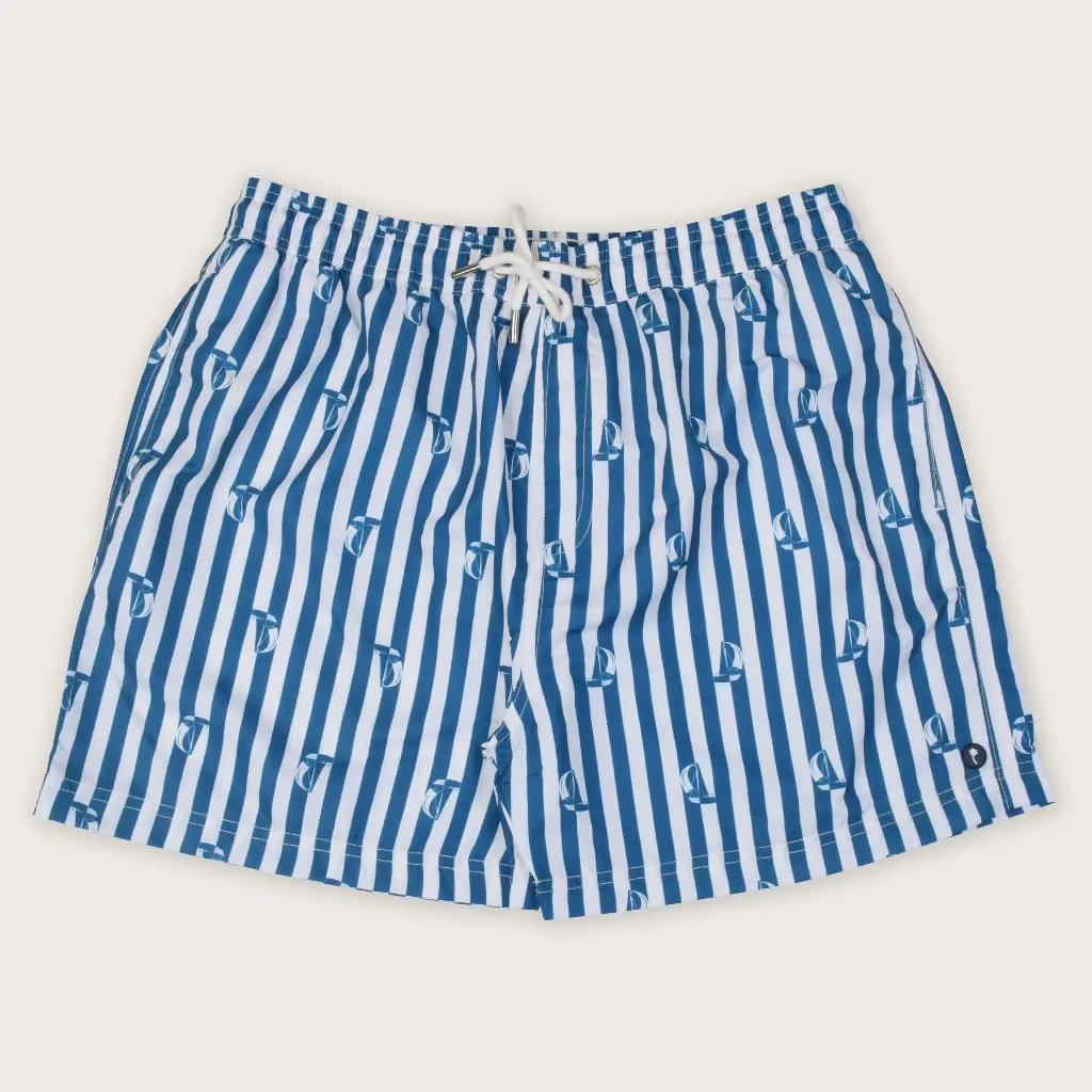 Sailing Getaway Swim Shorts