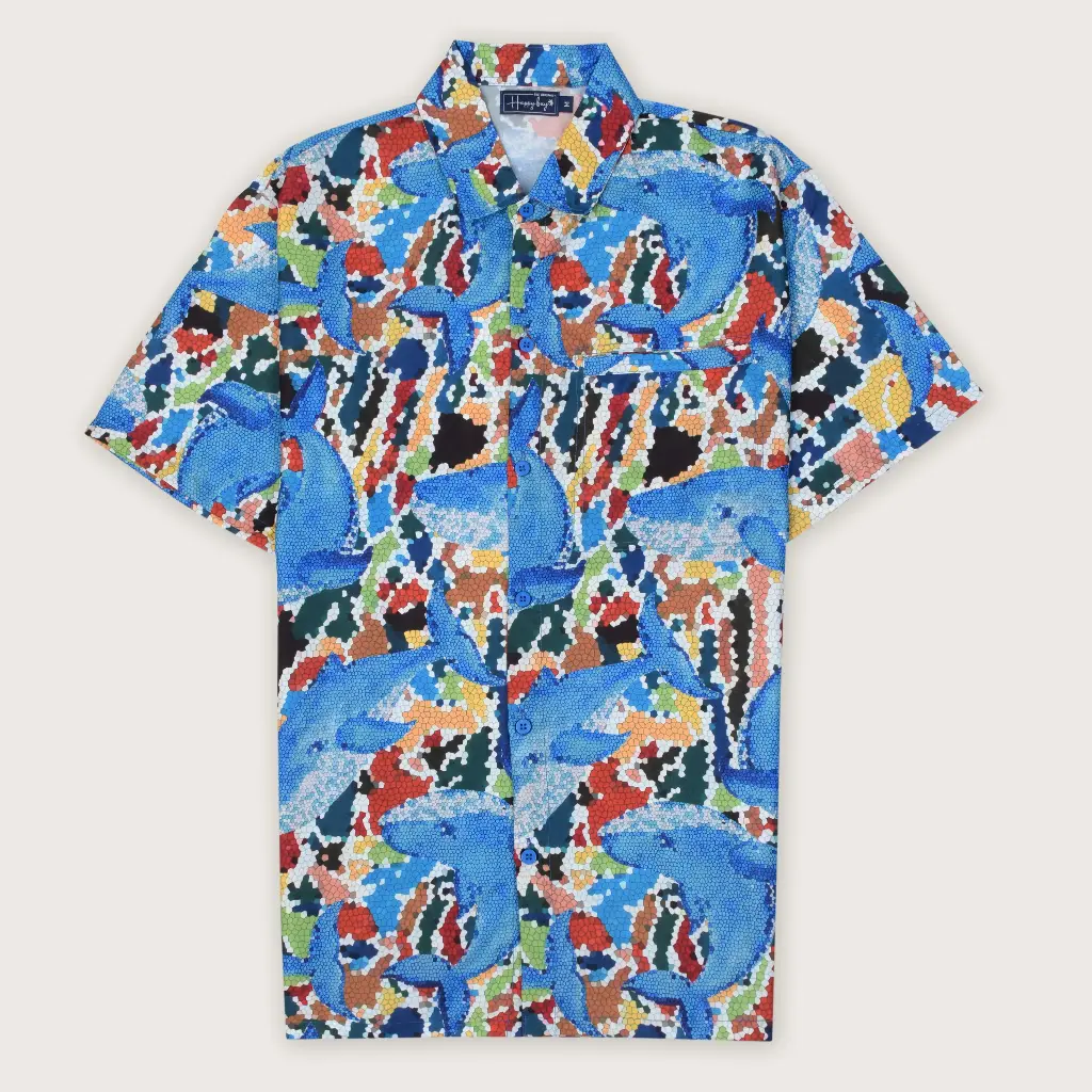 Seaside Whispers Hawaiian Shirt