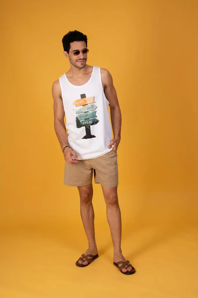 Classic Work, Save, Travel, Repeat Tee