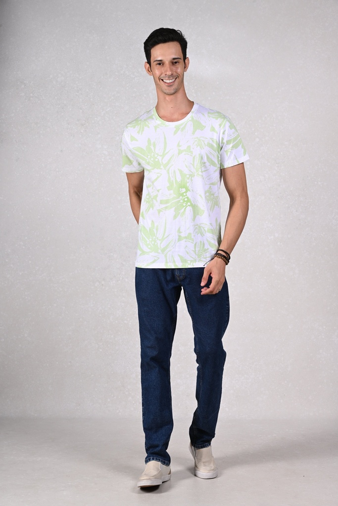 Blooming Joyride
Wildflower Whirl Crew T-Shirt- Bright White