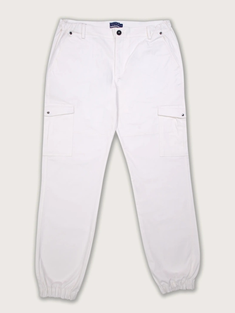 Bright n' Breezy Cargo Pant- Snow White