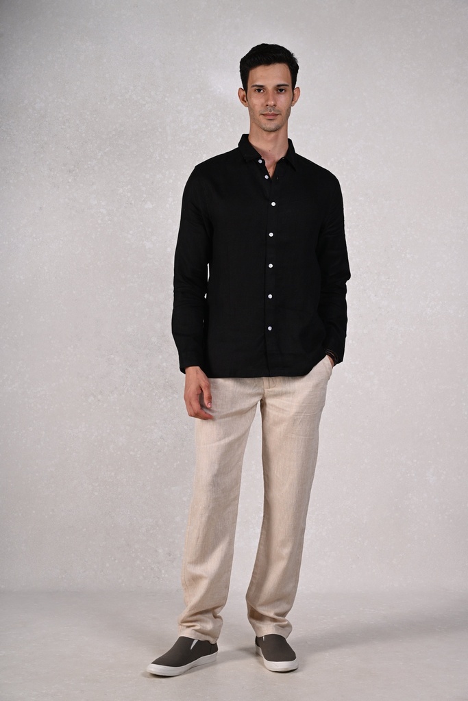 Chic n' Sleek Pure Shirt- Black Beauty