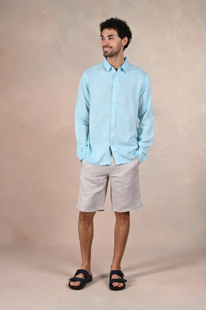 Chic n' Sleek Pure Shirt- Salt Air