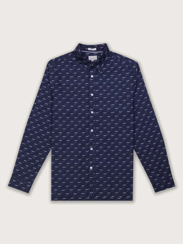 Midnight Wilderness
Celestial Safari Mood Shirt- Dress blues