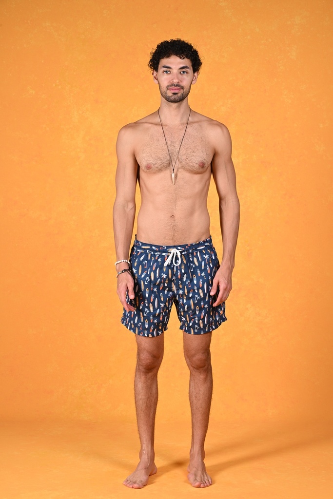 Summer Surf Vibes Swim Shorts- Chesapeake Bay
