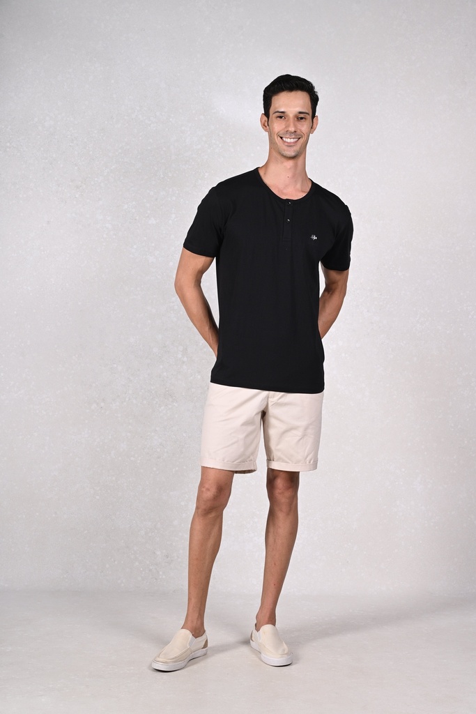 Sunset Glow
Zesty Delight Henley T-Shirt- Moonless Night