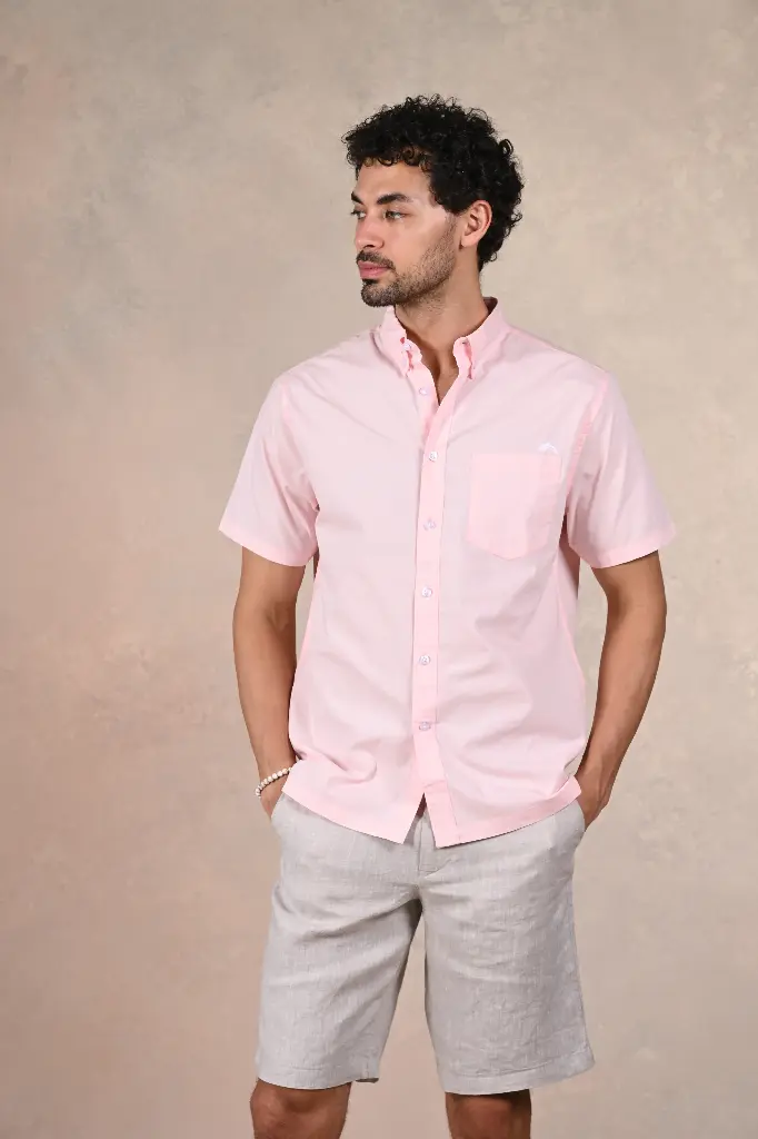 Whitescape Wonder Classic Shirt- Crystal pink