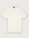 The Sophisticated Voyager Polo Tshirt-Cable Knit Butter
