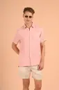 Timless Basics Pure Linen Shirt-  Blushing Rose