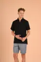 Timless Basics Pure Linen Shirt-  Black Beauty