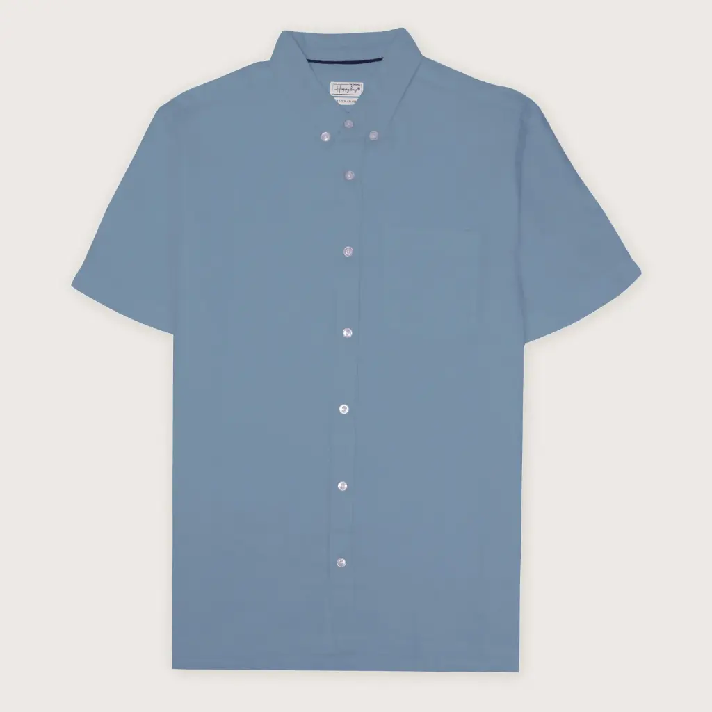 Timless Basics Pure Linen Shirt-  Mountain Spring