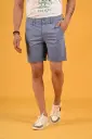 Forest Escape Basic Bermuda Shorts-  Stonewash