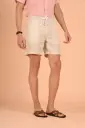 Seaside Sunday Breathable Linen Shorts-  Birch