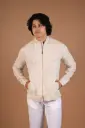 The Modern Nomad  Linen Utility Jacket- Birch