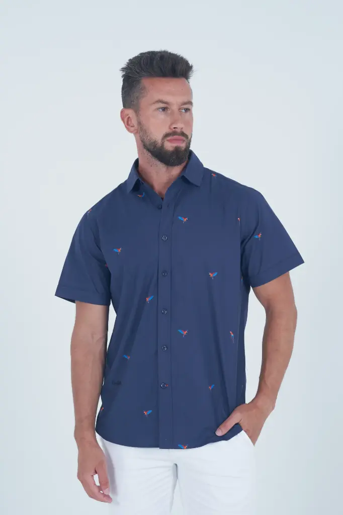 Macaws In The Night Shirt