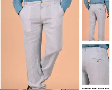 Sandy Shores Pure Linen Pant-Moonstruck