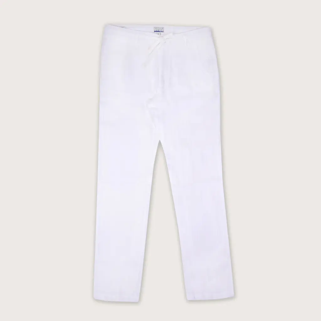 Blanket Of Snow Pure Linen Pants