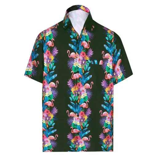 Flocking at Night Hawaiian Shirt