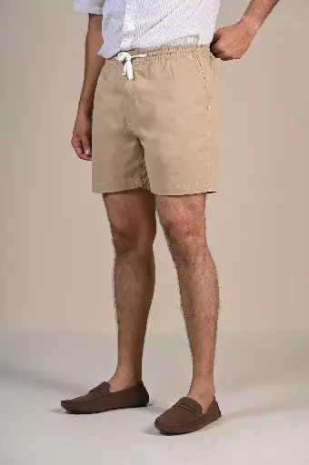 Simple Seascape Solid Colour Bermuda Shorts