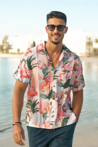 You Look Flamazing Hawaiian Shirt- Men