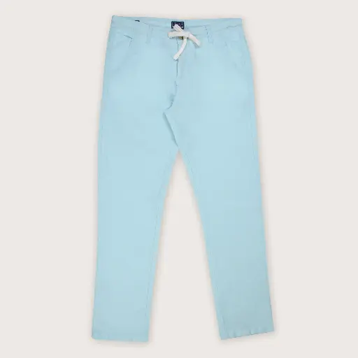 Welcoming Exciting Blues In Classic Light Blue Pants