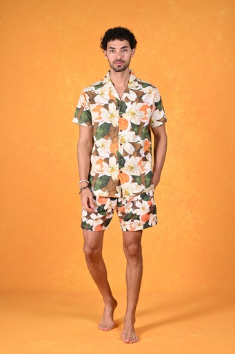 Bloom n' Blossom
Garden Glory Resort Shirt- Multicolour
