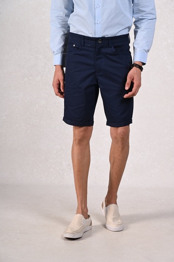 Blue Jean Bliss
Casual Cool Comfort Denim 5-Pocket Shorts- Navy Blue