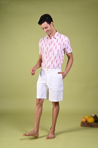 Endless Summer Comfort Shorts- Lucent White
