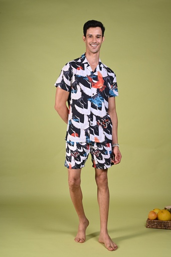 Tropical Flight
Sunset n' Seabirds Resort Shirt- Sky Captain