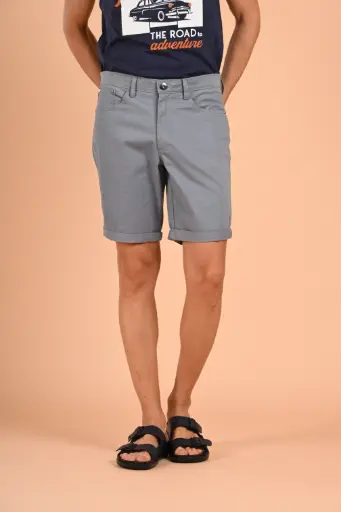 Casual Cool Comfort Denim 5-Pocket Shorts- Excalibar