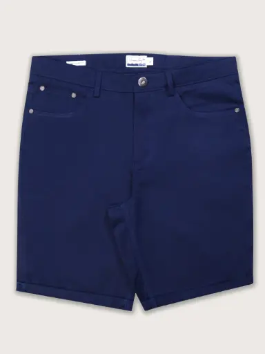 Casual Cool Comfort Denim 5-Pocket Shorts- Oceana