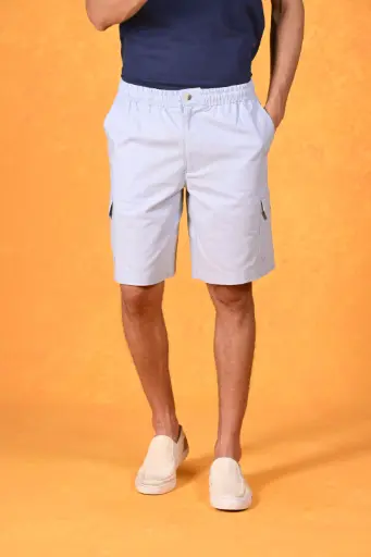 Endless Summer Comfort Shorts- Gray Dawn