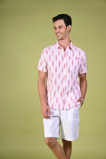 Life is Rosy Classic Shirt- Bright white