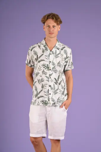 Sage & Fern Heritage Print Shirt