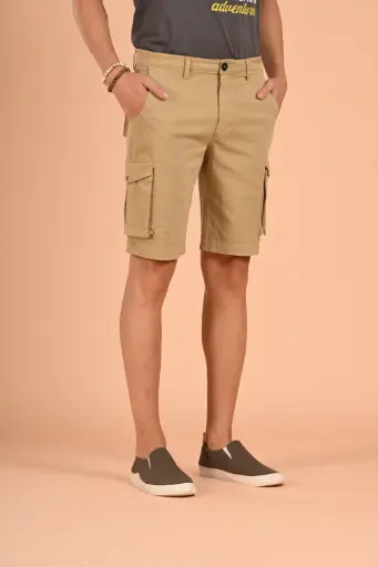 Breezy Day Out Cargo Shorts-  Incense