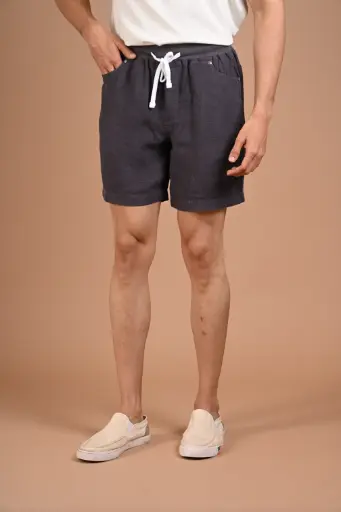 Seaside Sunday Breathable Linen Shorts-  Periscope