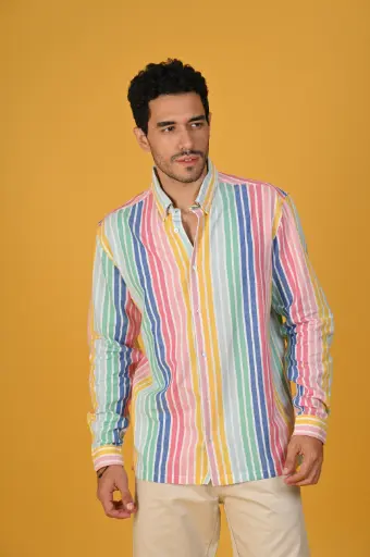 Multicoloured Mode Activated Shirt
