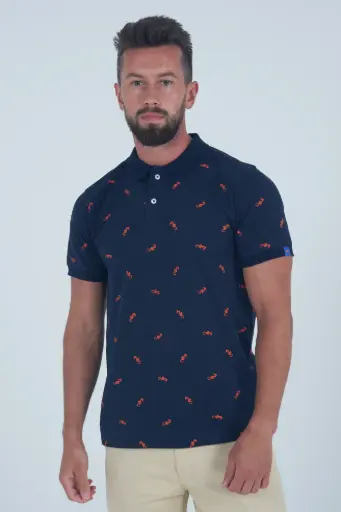 Pumpkin Seahorse Polo