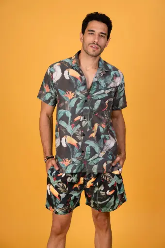 Whispering Palms Hawaiian Shirt