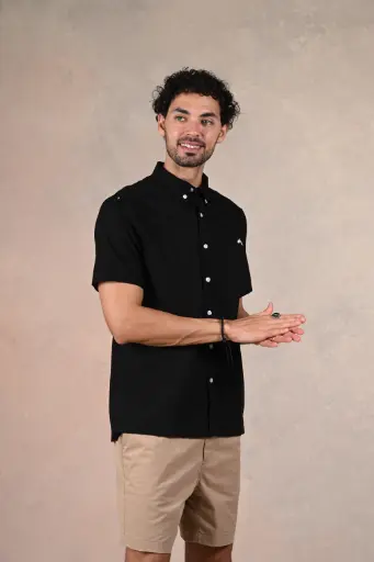 Whitescape Wonder Classic Shirt- Caviar